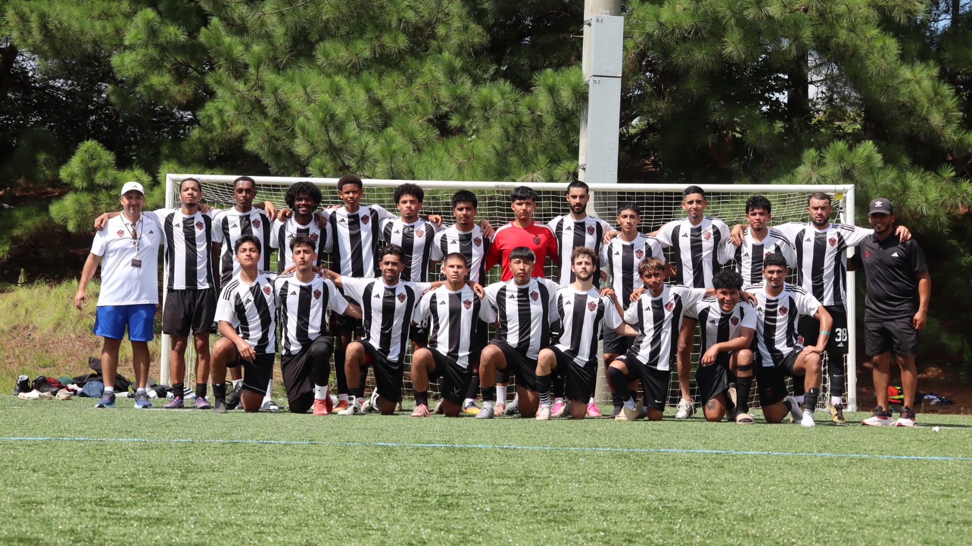 The NC United FC Fall 2026 Men's Division 1 squad